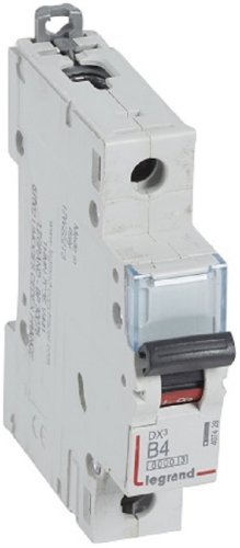 Выключатель автоматический Legrand DX3-E 6000 1п 4А B 10кА картинка